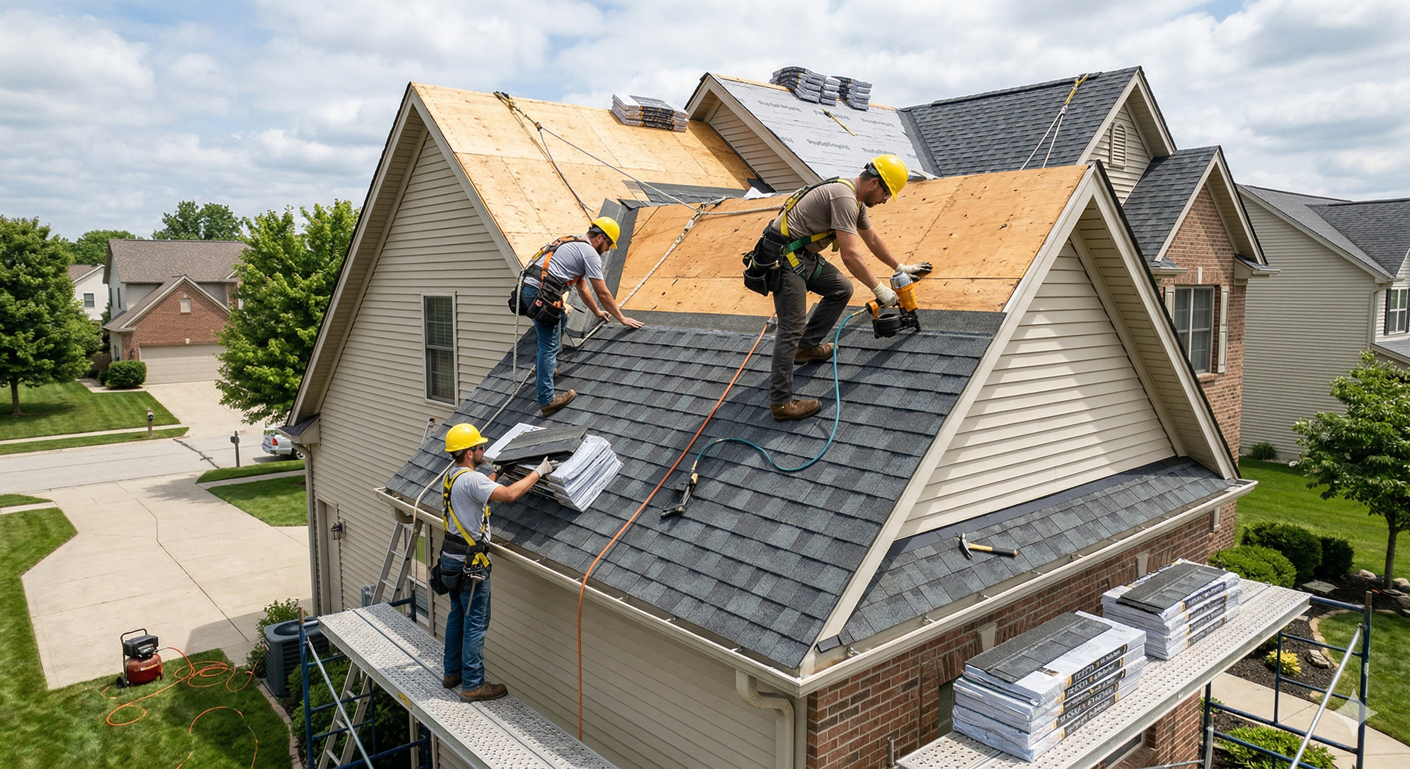 Full roof replacement Austin TX